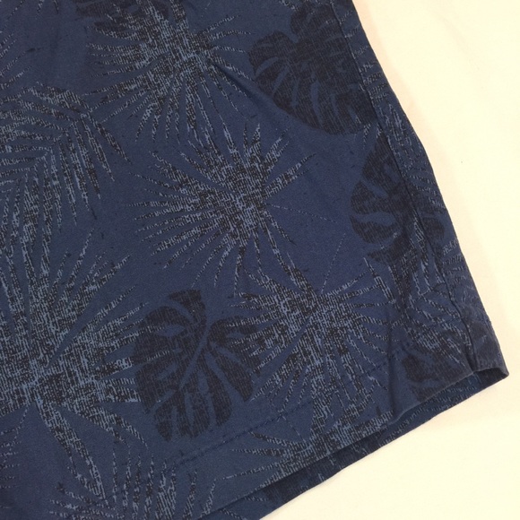 WEATHERPROOF VINTAGE | flat front palm leaf shorts - Picture 2 of 8